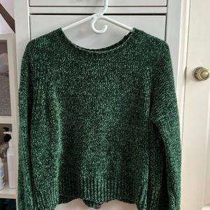 Altar’d state long sleeve! Forest green, velvet feel